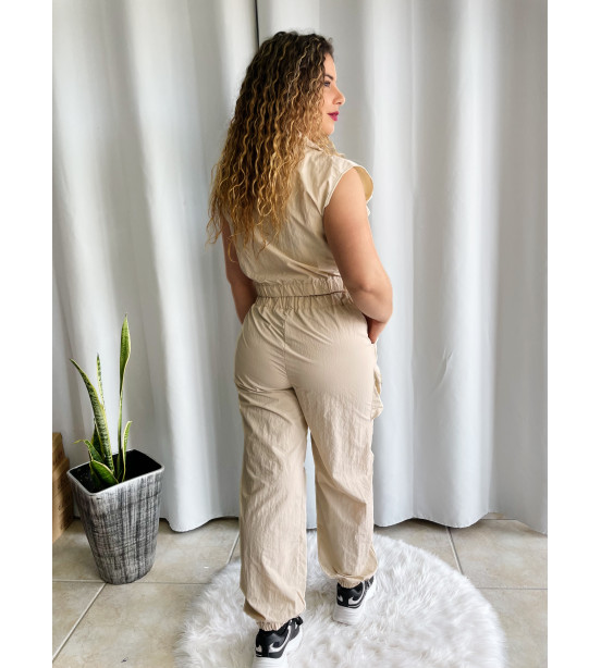 Conjunto Cargo Colete e Calça