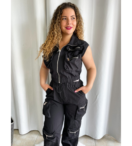 Conjunto Cargo Colete e Calça
