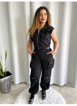 Conjunto Cargo Colete e Calça