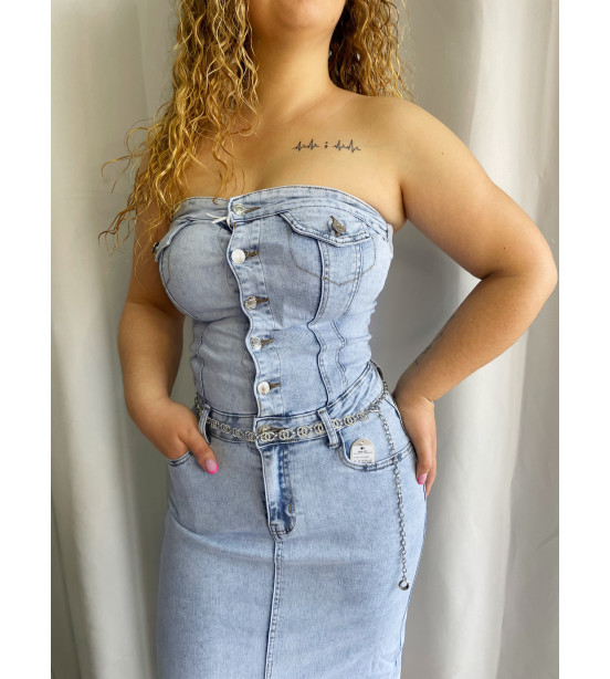 Vestido de Ganga Cai Cai