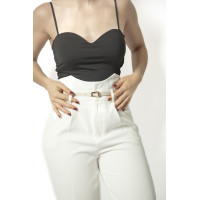 Calça Clássica com Cinto