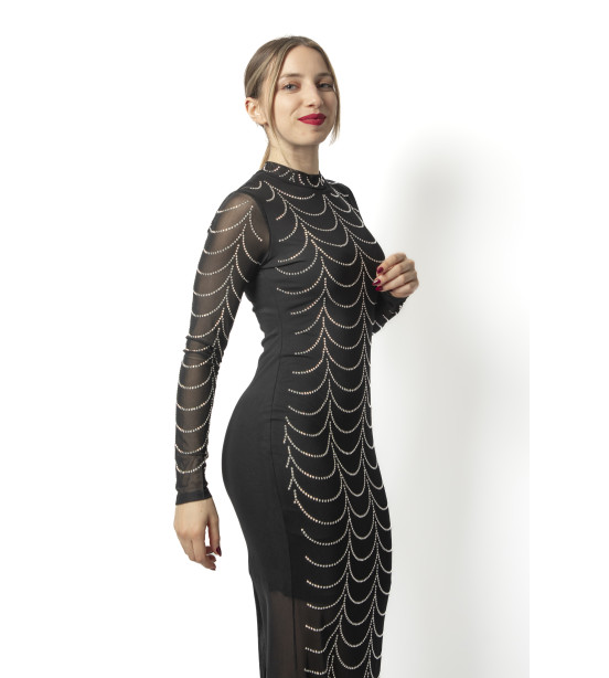 Vestido Sereia com Brilho