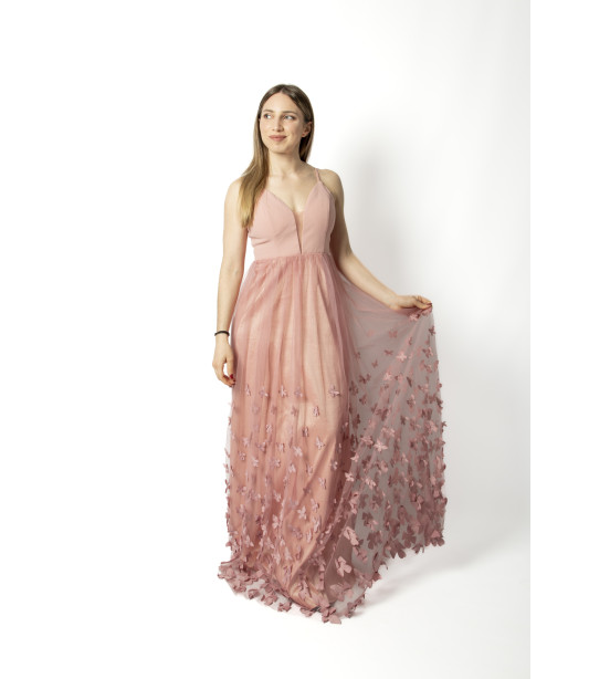 Vestido com Borboletas