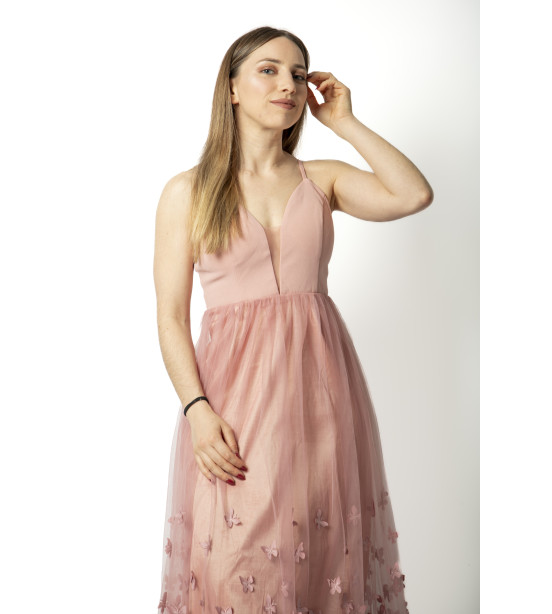 Vestido com Borboletas