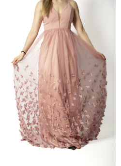 Vestido com Borboletas
