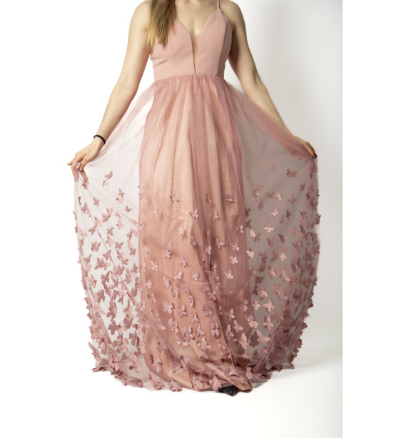 Vestido com Borboletas