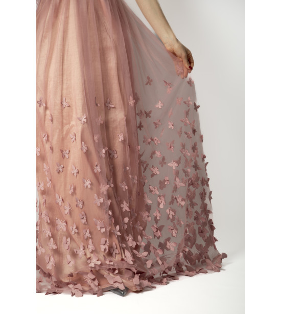 Vestido com Borboletas