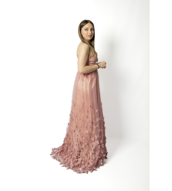 Vestido com Borboletas