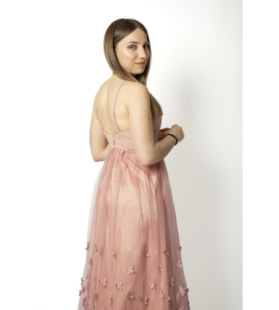 Vestido com Borboletas