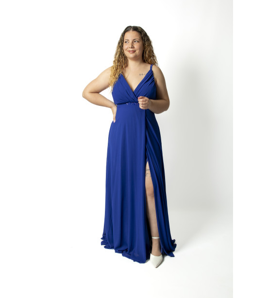 Vestido com Detalhes Brilhantes