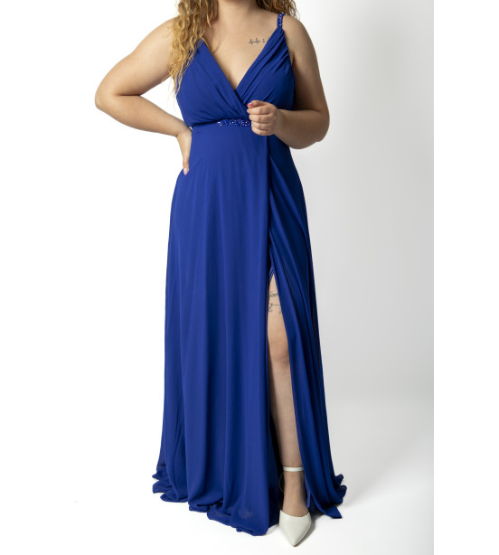 Vestido com Detalhes Brilhantes