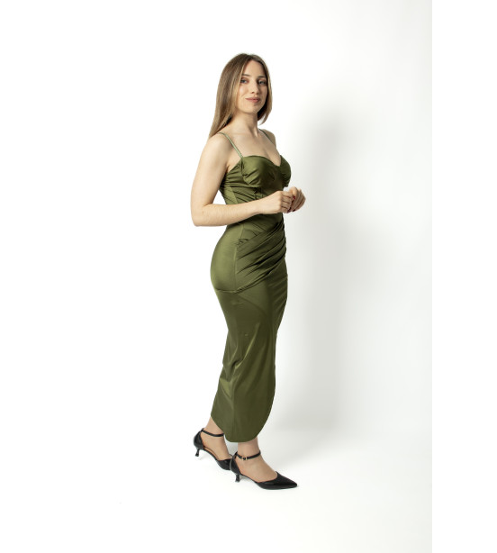 Vestido de Licra Estilo Corset