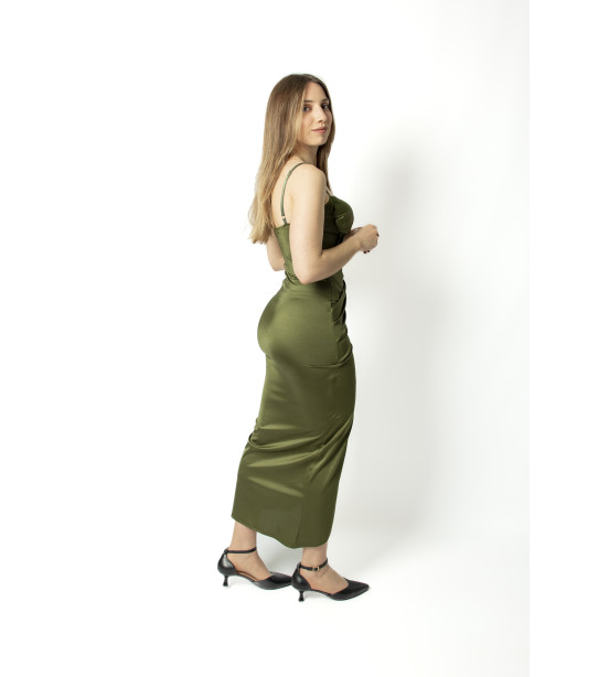 Vestido de Licra Estilo Corset